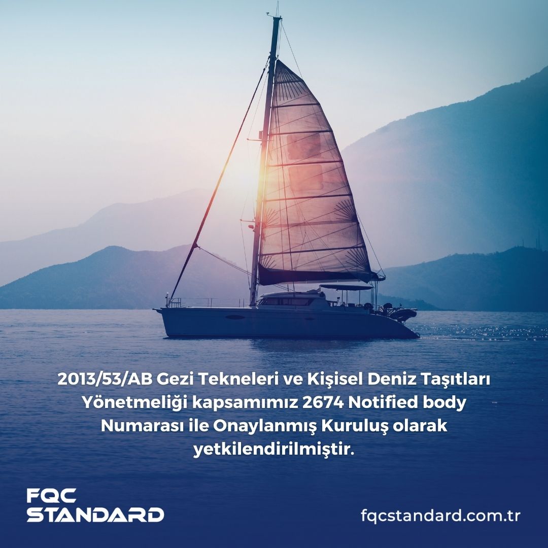 2013/53/AB Gezi Tekneleri ve Kişisel Deniz Taşıtları Yönetmeliği